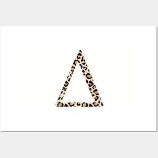 Delta Cheetah Greek Letter Posters and Art